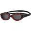 Zoggs Predator Flex Polarized Goggles S/M Fit Red/Black